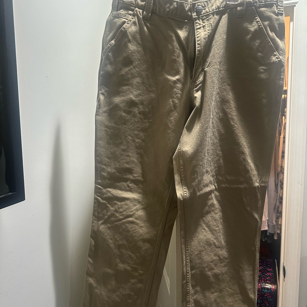 Carhartt Tan Chinos Versatile Cotton Blend